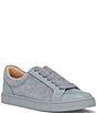Color:Steel Blue - Image 1 - Ivy Court Low Lace Suede Sneakers
