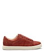 Color:Cognac - Image 2 - Ivy Leather Lace-Up Sneakers