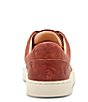 Color:Cognac - Image 3 - Ivy Leather Lace-Up Sneakers