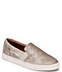 Color:Pewter - Image 1 - Ivy Slip-On Leather Sneakers