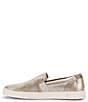 Color:Pewter - Image 4 - Ivy Slip-On Leather Sneakers