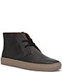 Color:Black - Image 1 - Men's Astor Leather Chukka Boots