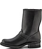 Color:Black - Image 4 - Men's Engineer Buckle 12R Leather Boots