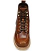 Color:Saddle - Image 6 - Men's Hudson Leather Wedge Work Boots