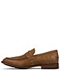 Color:Almond - Image 4 - Men's Leather Tyler Penny Loafers