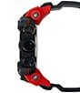 Color:Black - Image 2 - Men's Digital Black and Orange Resin Strap Watch