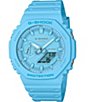Color:Blue - Image 1 - Men's Mono Ana-Digi Blue Resin Strap Watch