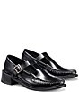 Color:Black - Image 5 - Mary Jane Bax Leather Loafers