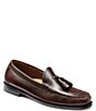 Color:Brown - Image 1 - Men's Larkin Tassel Brogue Leather Weejun Loafers