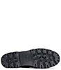 Color:Black - Image 4 - Women's Fisherman Leather Mary Jane Platform Lug Sole Loafers