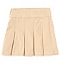Color:Sand - Image 2 - Big Girls 7-16 Twill Tennis Skirt