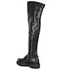Color:Black - Image 3 - Game-Changer Over-the-Knee Lug Sole Boots