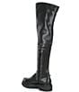 Color:Black - Image 3 - Game-Changer Wide Calf Over-the-Knee Lug Sole Boots
