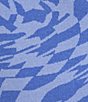 Color:Blue Multi - Image 3 - Geometric Swirl Print Sweater Dress