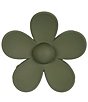 Color:Army Green - Image 1 - Girls Flower Claw Clip