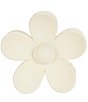 Color:Ivory - Image 1 - Girls Flower Claw Clip