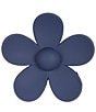 Color:Navy - Image 1 - Girls Flower Claw Clip
