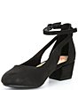 Color:Black - Image 4 - Girls' Lulaa Cut Out Dress Heels (Youth)