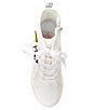 Color:White - Image 5 - Girls' Yinnie High Top Patch Sneakers (Toddler)