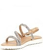 Color:Spanish Sand - Image 4 - Lux-Urious Rhinestone Strappy Slingback Sandals