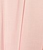 Color:Light Pink - Image 3 - Tab Sleeve Wrap Dress