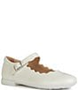 Color:White - Image 1 - Girls' Plie Mary Janes (Youth)