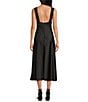 Color:Black - Image 2 - Acacia Lace V-Neck Sleeveless Midi Slip Dress