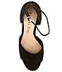Color:Black - Image 5 - Chellsie Ankle Strap Platform Dress Sandals