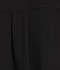 Color:Black - Image 3 - Button Down Collar Long Sleeve Mini Shirt Dress