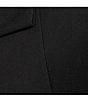 Color:Black - Image 3 - Deliah One Bow Shoulder Sleeveless Sheath Crepe Mini Dress
