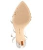 Color:Sweet Cream - Image 6 - Fitzthree Rhinestone Embellished Strappy Dress Sandals