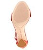 Color:Santorini Red - Image 6 - Joenah Suede Block Heel Ankle Strap Dress Sandals