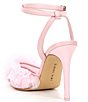 Color:Pretty Pink - Image 3 - Mays Ruffle Mesh Ankle Strap Pumps