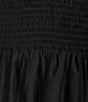 Color:Black - Image 3 - Nyla Bustier Semi Sweetheart Neck Tie Shoulder Fit and Flare Dress