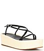 Color:Black - Image 1 - Rorrie Strappy Platform Sandals
