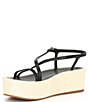 Color:Black - Image 4 - Rorrie Strappy Platform Sandals