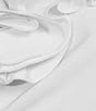 Color:White - Image 3 - Wren Crepe High Neck Rosette Mini Dress
