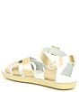 Color:Gold - Image 3 - Girls' Swimmer Water Friendly Leather Sandals (Infant)