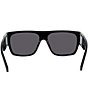Color:Black - Image 5 - Unisex 4G 61mm Rectangle Sunglasses