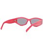 Color:Shiny Fuchsia/Smoke - Image 5 - Women's GV Day 54mm Geometric Sunglasses