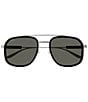 Color:Rutenium - Image 2 - Men's GG1310S 56mm Navigator Sunglasses