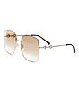 Color:Brown - Image 1 - Women's Gg0879s Square 61mm Sunglasses