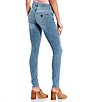 Color:Zicron Blue - Image 2 - 1981 High Rise Skinny Jeans