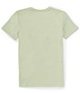 Color:Bright - Image 2 - Big Boys 8-18 Short Sleeve Guess Triangle Graphic T-Shirt
