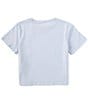 Color:Blue - Image 2 - Big Girls 7-16 Short Sleeve L.A. Est 1981 T-Shirt