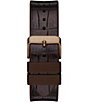Color:Coffee - Image 3 - Men's Multifunction Coffee Genuine Leather Strap Watch