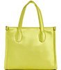Color:Chartreus - Image 2 - Silvana 2 Compartment Mini Tote Bag