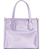 Color:Lavender - Image 2 - Silvana 2 Compartment Mini Tote Bag