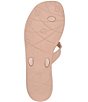 Color:Light Pink - Image 5 - Tyana Thong Logo Sandals