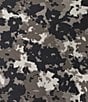 Color:Floral Camo - Image 4 - Half Moon by Modern Movement Floral Camo Jersey Knit Short Sleeve Round Neck Coordinating High-Low Hem Lounge Top